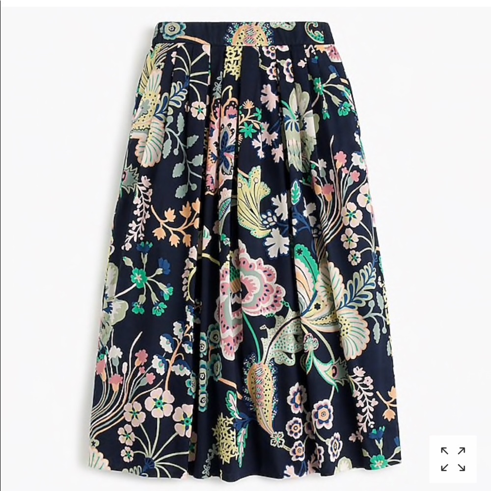 Cotton skirt in Liberty® floral symphony